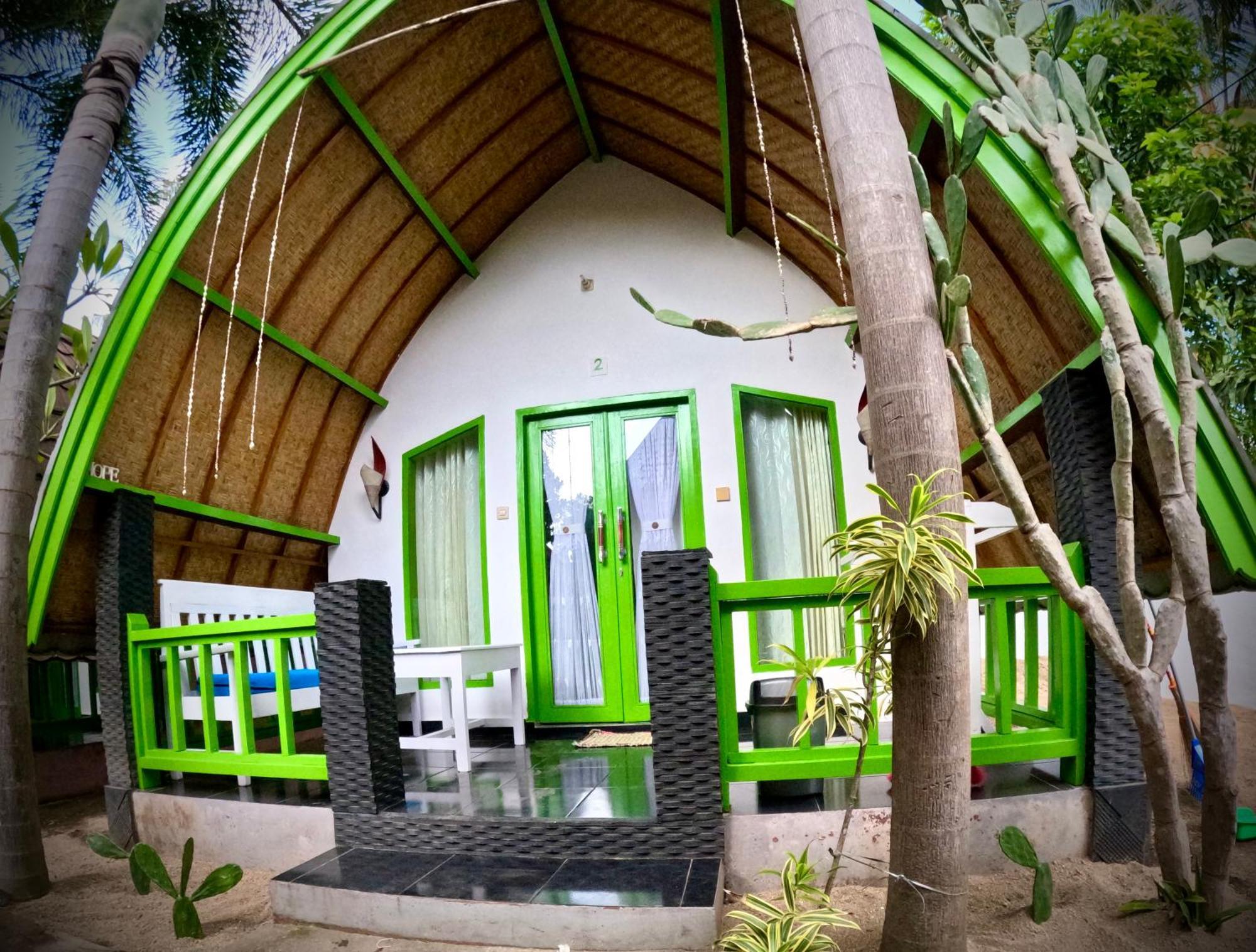 Kaktus Bungalow 4 Gili Air Exterior photo